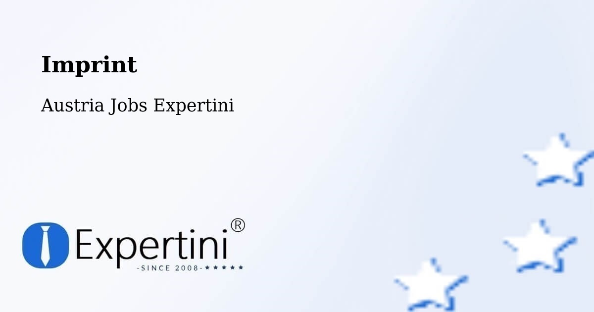 Imprint – Kemeten - Austria Jobs Expertini
