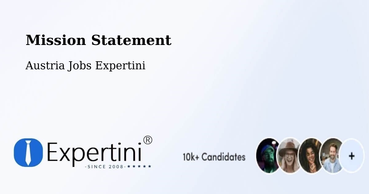 Corporate Mission – Kemeten - Austria Jobs Expertini